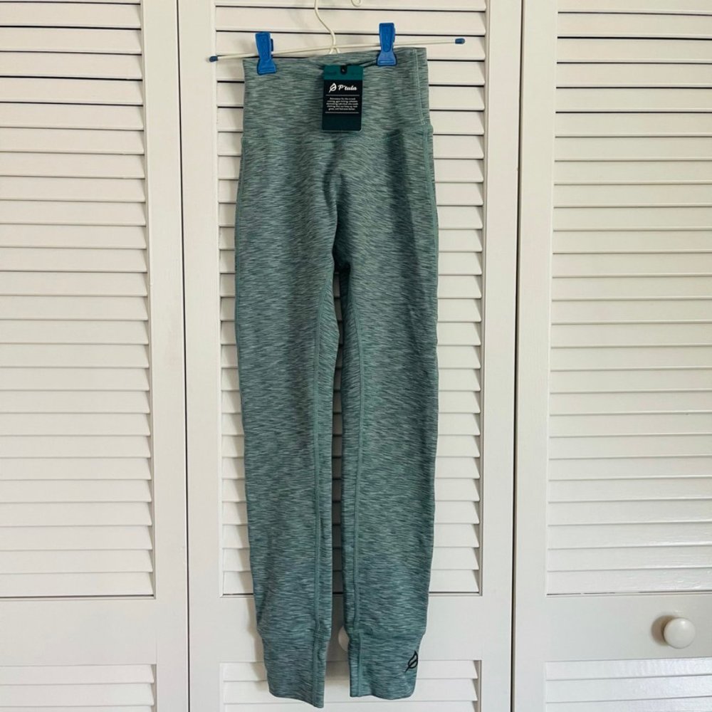 P'tula Kate Legging 23" - Glacial Green - S